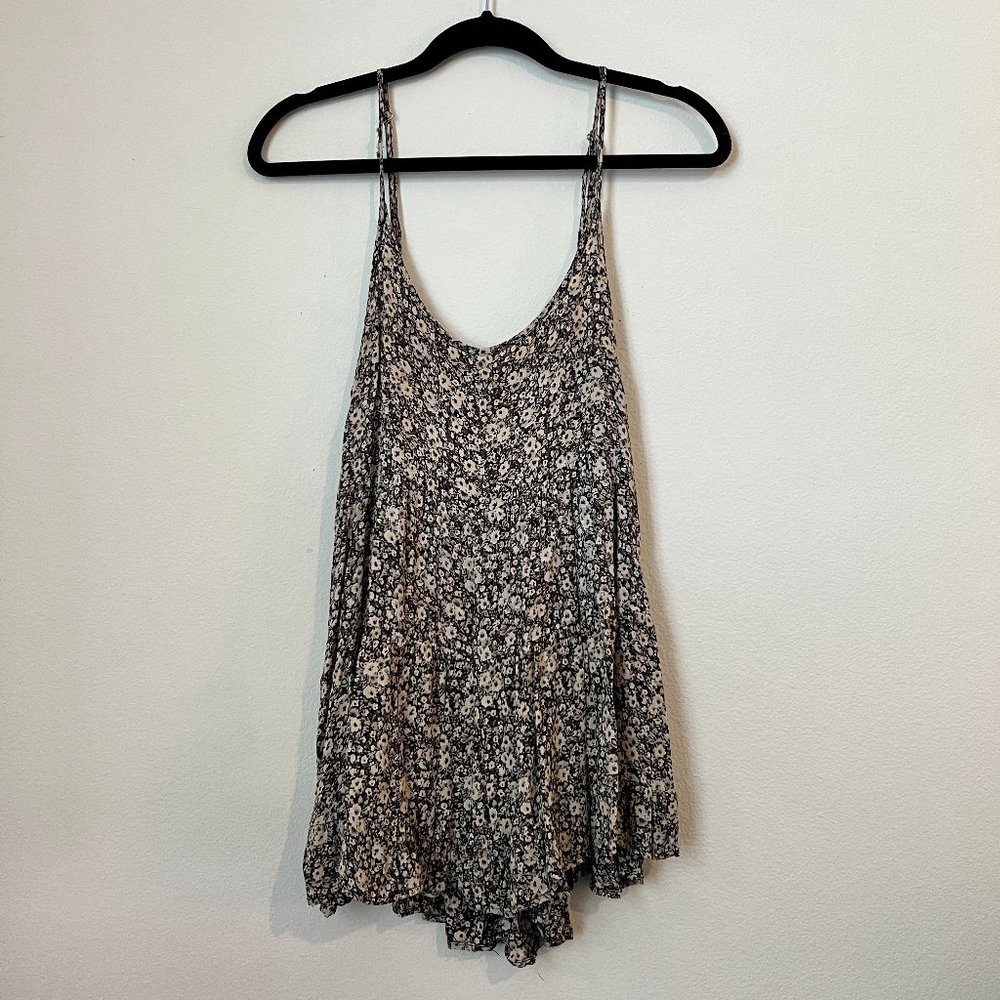 Brandy Melville Flower Baby Doll Mini Dress